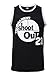 MOLPE Men's 23 Tournament Shootout Jersey Basketball Jersey S-XXXL Black, 90S Hip Hop Clothing, Stitched Letters and Numbers