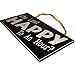 Why Limit Happy To An Hour? Vintage Wood Sign for Home Bar Wall Decor -- PERFECT GIFT FOR BAR HOME DECOR!