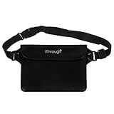 Waterproof Phone Case,iThrough Ultra Universal Waterproof Pouch with Waist Strap for Beach/Fishing/Hiking, Perfect Protection for Phone, Camera, Cash, Documents From Water, Sand, Dust and Dirt