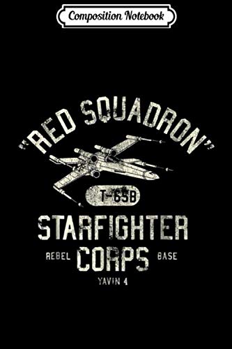 Composition Notebook: Star Wars Rebel X-Wing Starfighter Corps Collegiate  Journal/Notebook Blank Lined Ruled 6x9 100 Pages