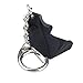 Iuhan® Fashion Popular Creative Car Auto Metal Mini Seat Key Chain Keyring Keychain (Black)