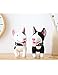 DomeStar Cute Dog Bank, Bull Terrier Coin Bank Kids Toy Bank Doggy Puppy Piggy Bank for Girls Boys