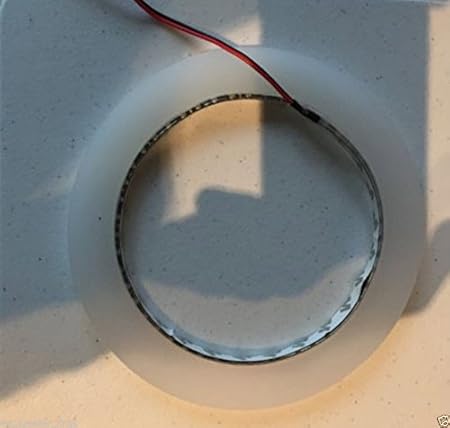 BLAST 2pc LED - LED Speaker Light Rings for JL Audio Marine 7.7 M770 MX770 Speakers - PRE-DRILLED for 6 Screw Holes