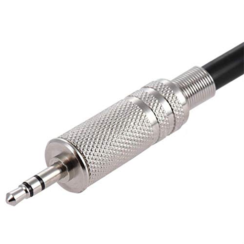 Aobiny Cables,4.9ft 3.5mm 1/8 inch Male to 6.35mm 1/4 inch Male TRS Stereo Audio Cable Ho I6D9 (Black) - Thumbnail 6