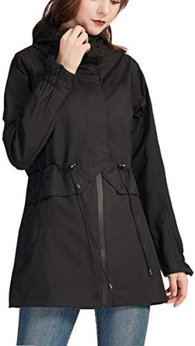 Arasiyama Women’s Raincoat, Rainwear, Golf, Trench Coat, Mountain Parka, Outdoor Jacket, Waterproof, Fishing, Mountain Climbing, Lightweight