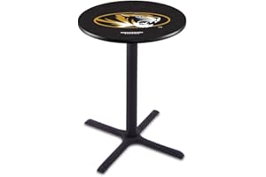 Holland Bar Stool Co. L211-42" Black Wrinkle Missouri Pub Table