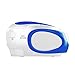 Ematic CD Boom Box with Bluetooth Audio and Speakerphone, Blue