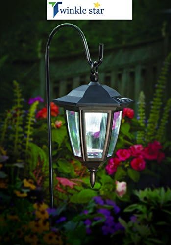TwinkleStar Hanging Solar Lights Lantern outdoor pathway Lights (2PACK)