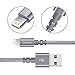 Qiangson i/Phone Charger Cable 3PACK 6FT Nylon Braided Charging Cord to USB Data Synchronization Charging Cable Gray