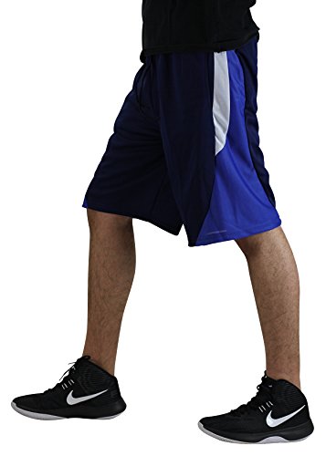American Legend Mens Active Athletic Performance Shorts - Set 3-5 Pack, L - Thumbnail 4
