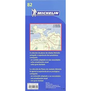 La Coruna City Plan (Michelin City Plans)
