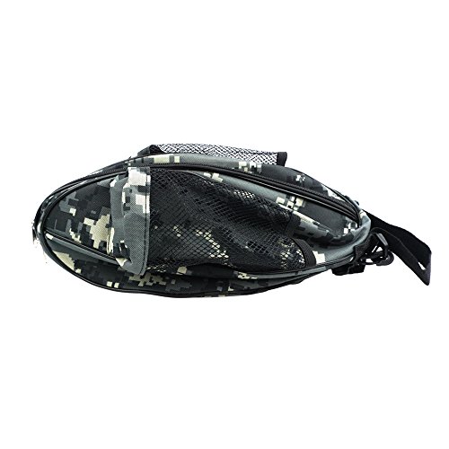 FoRapid Size 7/29.5" Basketball Bag Soccer Ball Football Volleyball Softball NBA Basketball Bag Holder Carrier+Adjustable Shoulder Strap 2 Mesh Pockets f/ Water Bottle Towel Sports Shoes-Camo (Camo)