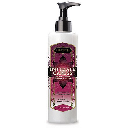 KAMA SUTRAIntimate Caress Passionate Pomegranate 8.5 fl oz – Moisturizing - Silky-Smooth Skin with Rash Free Shave Creme for Skin Irritation Prevention