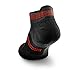 Rockay Accelerate Anti-Blister Running Socks for Men and Women (Black/Red, Large)