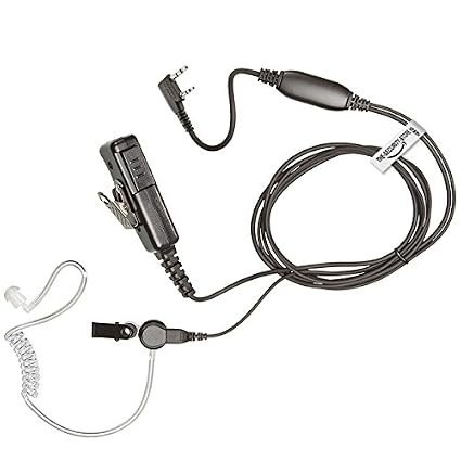 Audifono Tactico Con Mic Y Ptt Para Radios Kenwood, Baofeng | Cuotas