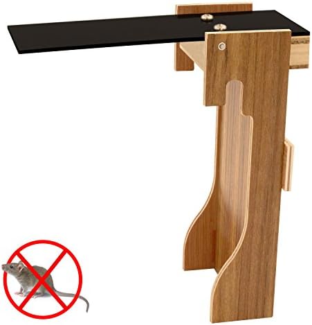 Plank Mouse Trap – Blinbling Humane Bucket Rat Traps with Automatic Reset Plank, Safe Way to Kill Mice Rodents &amp; Other Pests