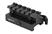 Monstrum Lockdown Series Adjustable Height Picatinny Riser Mount with Quick Release | 2.5 inch primary