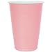 Hanna K. Signature Collection Plastic Cup, 50-Cup, 18-Ounce, Pink, (82660)