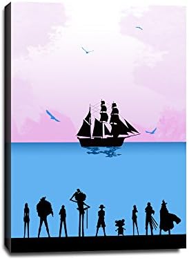 The Melody Art- Modern Giclee Prints Framed Encourage Artwork ONE PIECE Print to Photo Printed Paintings on Canvas Wall Art Decor for Home Decorations 16 by 24 inch
