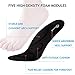 Arch Support Insoles for Plantar Fasciitis Men Women Orthotic Shoe Inserts for Flat Foot High Arch Running Heel Pain Lower Back Pain Relief Black Lthumb 4