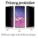 [Privacy Glass] For Samsung Galaxy S10 S10+, Marval.P Tempered Glass Screen Protector, 9H Hardness with 2.5D Curve Edge, More Clear & Block Snapping, Anti Spy, Case Friendly (Privacy, Galaxy S10 Plus)