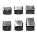 Panasonic Hair Clipper Guide Comb Attachment Set, 6 Pieces, Fits Er1611, Er1511, Er154, Er153, Er150, Etc