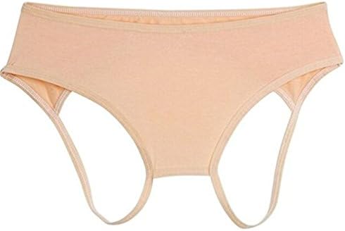 Fueerton Women Sexy Underwear Open Butt Backless Lingerie Thongs Briefs