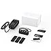 KabelDirekt 4-Port USB charger made of aluminum for iPhone, iPad, Samsung Galaxy, Nexus, Huawei, HTC, Motorola, LG, Nokia and more - Black - PRO Series