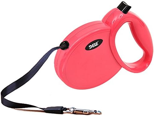 16 ft Retractable Dog Walking Leash for Small Dog Free Tangle One Button Break (Red) 4