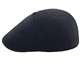 Wool Fleece Winter Flat Cap Ivy League