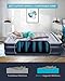 AYCLIF Air Mattress, Best Upgraded Inflatable Mattress with Built-in Electric Pump and Plush Top - Easy to Transport & Store Blow up Bed, Height 20