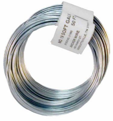 HILLMAN FASTENERS 123174 9 Gauge Smooth Wire, 170'