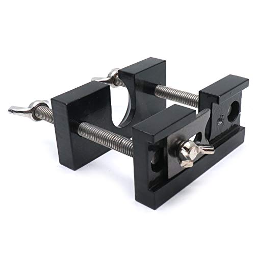 Timiy Professional Mouthpiece Puller Tool Adjustable Mouthpiece Remover 4.33" x 3.94" Four Colors for Chosen Black