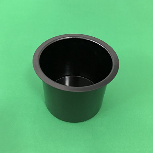 Yuanhe Single Aluminum Jumbo Poker Table Cup Holder in Black Pricepulse