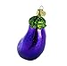 Old World Christmas Eggplant Glass Blown Ornament