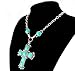 Statement Necklace, Rhinestone Crystal Choker Reasin Statement Fashion Costume Necklace for Women