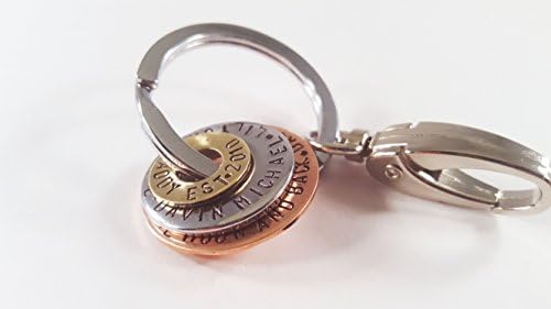 Personalized Key Chain, GPS Coordinates, Custom, Engraved, Latitude, Longitude, Gift for Men, Boyfriend, Husband, Father