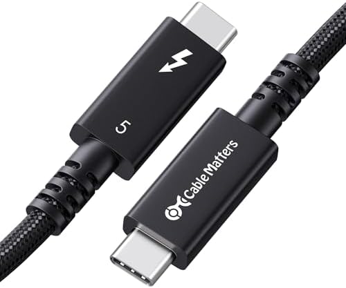 Amazon.com: Apple Thunderbolt 5 (USB‑C) Pro Cable (1m