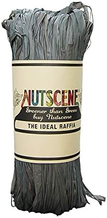Nutscene Raffia - Grey - 50gm