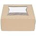 MT Products Brown Cupcake Boxes 9