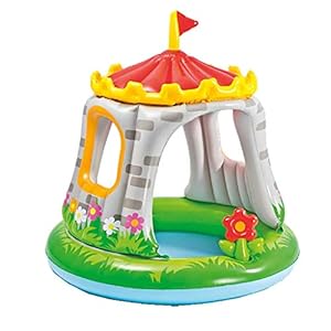 Comprar Piscina Hinchable Castillo con Flor 122 x 122 cm 74 litros - Intex 57122NP - Piscinas para niños - Tiendas Online con envíos baratos o gratis >>>
