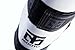 MOOTO Taekwondo Shin Instep Protector Black & White S to XL (White, 1.S(134-152cm or 4.39-4.98