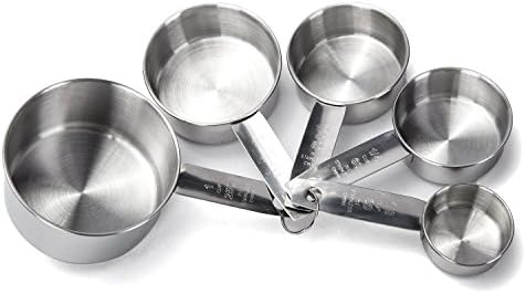 Koppu Stainless Steel Stackable Measuring Cup Set 5 piece