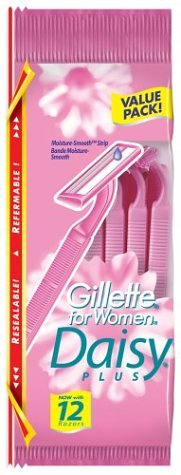 Gillette daisy Plus disp razor 12+3's (047400128682)