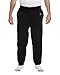 Champion Men's Cotton Max Fleece Pant, Black (X-Large)