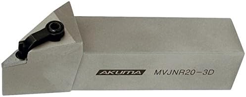 AKUMA MVJNR12-3B, 3/4" External Tool Holder for VNMG33_ Insert, R. Hand