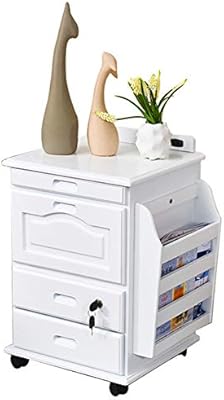 منضدة طاولة خشبية بجانب السرير مع مفتاح القفل 2 3 درج خزانة منظم موضة أثاث غرفة نوم مكتب صغير منضدة Aliexpress