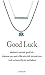 Monily Message Card Layer Choker Necklace Lucky Elephant Pendant Necklace Infinity Chain Woman Jewellery