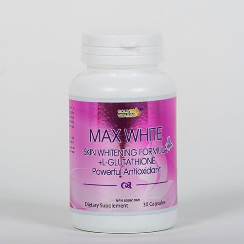 Max White Skin Whitening Formula 30 Capsules NPN 80061969 Amazon.ca