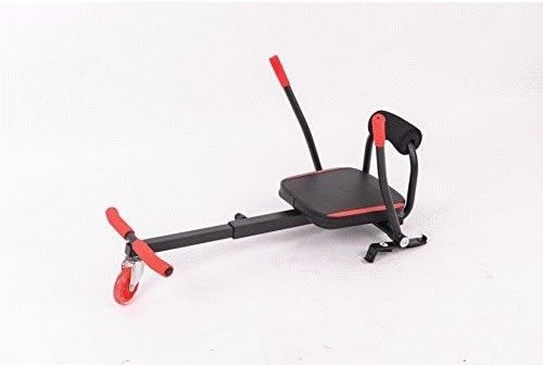 Go Kart Conversion Kit for Hoverboards - Adjustable - All Heights - All Ages - Self Balancing Scooter - Compatible with most Hoverboards (Black) - HoverBoard not included